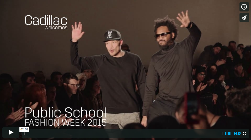 Public School NY :: NY Fashion Week presented by Cadillac